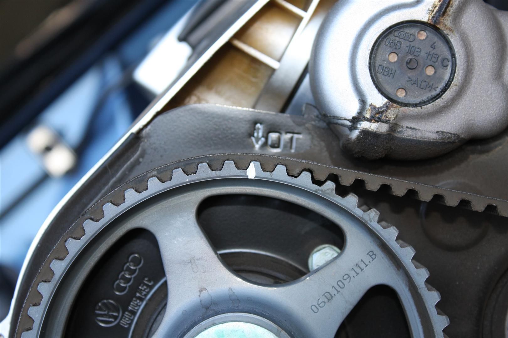 MIL and error code P0016 timing belt related?